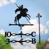 Флюгер "Рыцарь с копьем" большой 50х60см 