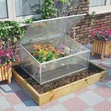 Парник «Комфорт», 1 × 0,7 × 0,45 м, с поликарбонатом  - фото 4