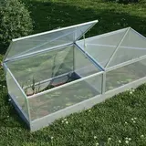 Парник «Комфорт», 1 × 0,7 × 0,45 м, с поликарбонатом  - фото 3