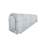 Чудотеплица «Сибирский агроном», 6 × 1,65 × 1,85 м, металл, профиль 14 × 22 мм, чехол из спанбонда  - фото 8