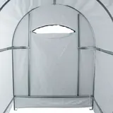 Чудотеплица «Сибирский агроном», 6 × 1,65 × 1,85 м, металл, профиль 14 × 22 мм, чехол из спанбонда  - фото 9