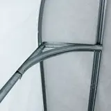 Чудотеплица «Сибирский агроном», 6 × 1,65 × 1,85 м, металл, профиль 14 × 22 мм, чехол из спанбонда  - фото 6