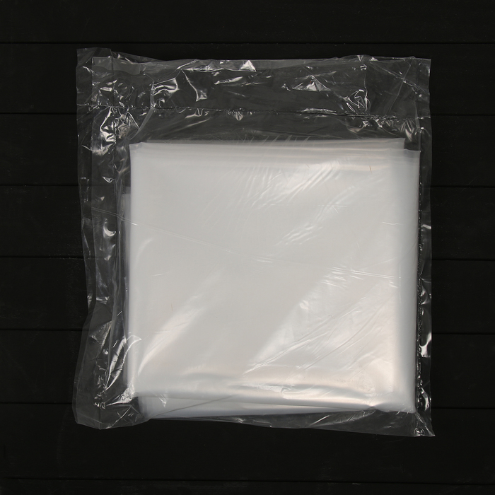 Плёнка полиэтиленовая, толщина 180 мкм, 3 × 5 м, рукав, прозрачная, 1 сорт, ГОСТ 10354-82 