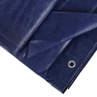 Тент защитный, 10 × 8 м, плотность 180 г/м², синий 