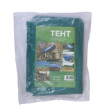 Тент защитный, 4 × 8 м, плотность 120 г/м², люверсы шаг 1 м, тарпаулин, УФ, зелёный  - фото 3