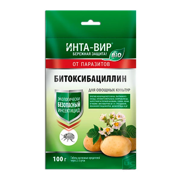 Инсектицид Битоксибациллин Инта-вир, 100 г 