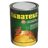 Грунт-антисептик "Акватекс", дуб, 0,8 л 