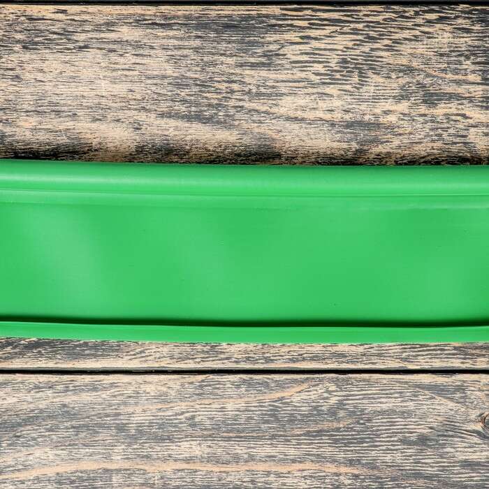 Лента бордюрная, 0.11 × 10 м, толщина 1 мм, пластиковая, зелёная, KANTA 