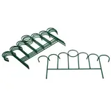 Ограждение декоративное, 49 × 415 см, 5 секций, металл, «Восход» 