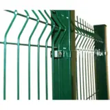 Столб, 60 × 40 × 1.2 мм, под бетон, зелёный 