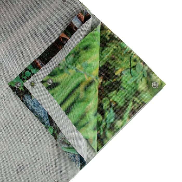 Фотосетка, 300 × 158 см, с фотопечатью, «Плетёнка» 
