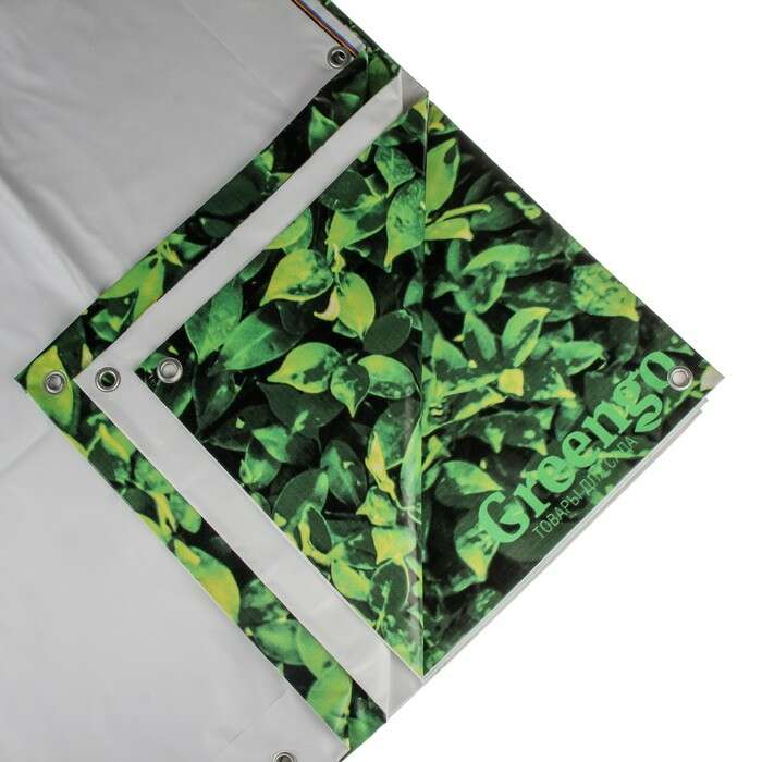 Фотобаннер, 300 × 160 см, с фотопечатью, «Зелёная изгородь» 