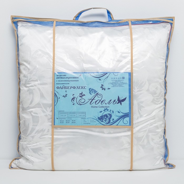 Подушка Адель Версаль 70х70 см файбер, трикот, пэ 100% 