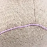 Подушка Валик 40х10 с лавандой и гречихой, лен  - фото 5