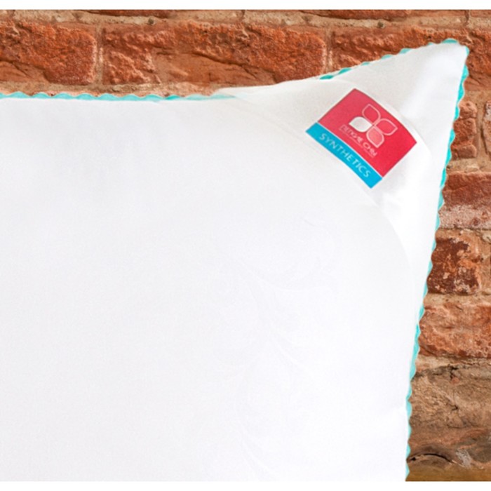 Подушка «Перси», размер 50 × 68 см, микрофибра, белый 