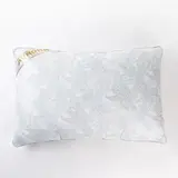 Подушка Лебяжий пух 50х70 см, чехол Глоссатин стеганный 