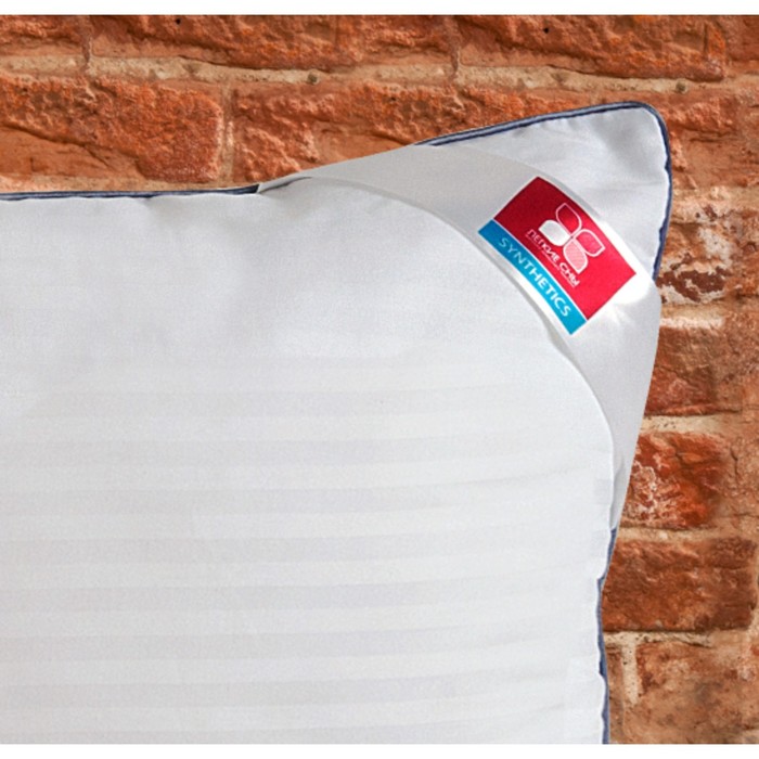 Подушка «Элисон», размер 50 × 68 см, сатин, белый 