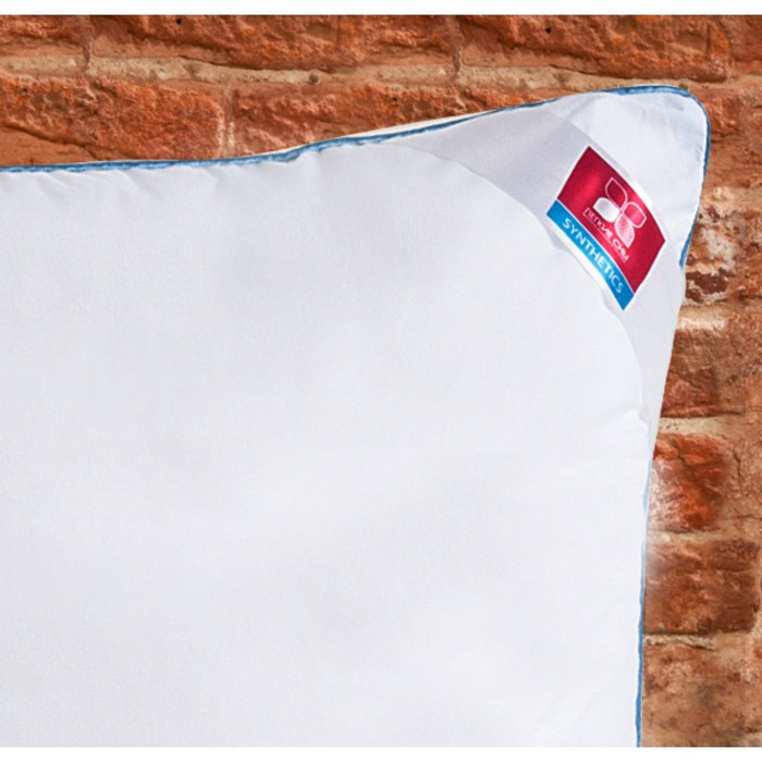 Подушка «Лель», размер 68 × 68 см, тик, белый 