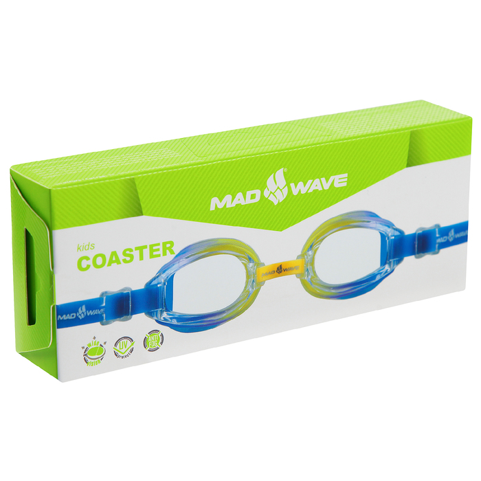 Очки для плавания детские Coaster kids, цвет Blue/Green M0415 01 0 06W 