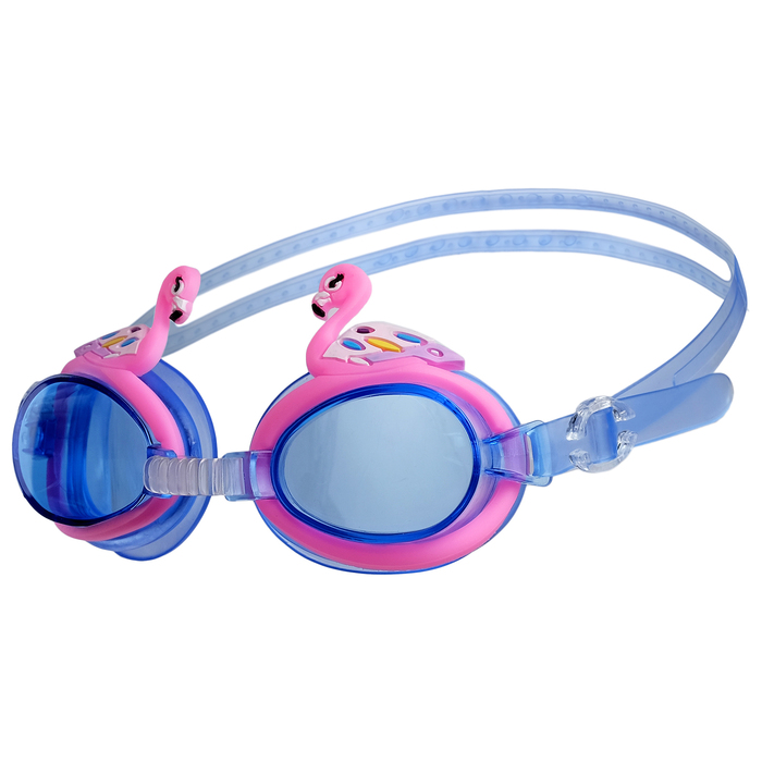 Очки для плавания, детские "Фламинго"  МИКС 