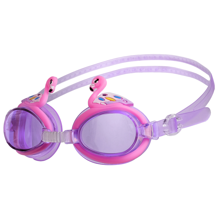 Очки для плавания, детские "Фламинго"  МИКС 