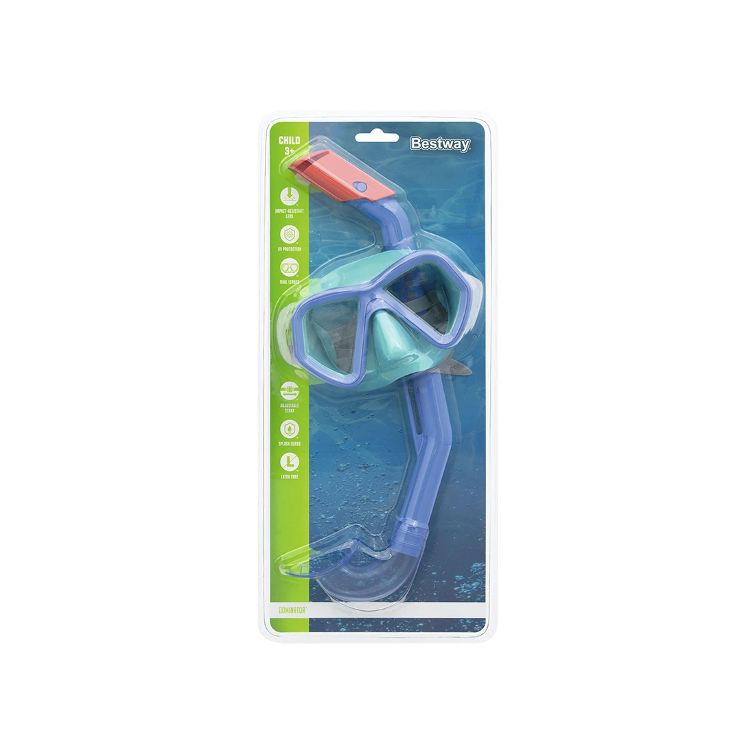 Набор для плавания Bestway 24023 в упаковке: маска, трубка 24023