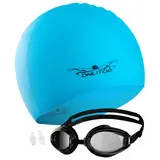 Набор для плавания, 2 предмета: очки, шапочка, цвета МИКС  - фото 9