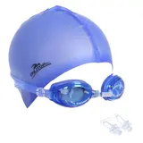 Набор для плавания, 2 предмета: очки, шапочка, цвета МИКС  - фото 21