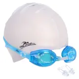 Набор для плавания, 2 предмета: очки, шапочка, цвета МИКС  - фото 22