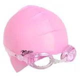 Набор для плавания, 2 предмета: очки, шапочка, цвета МИКС 