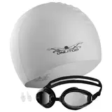 Набор для плавания, 2 предмета: очки, шапочка, цвета МИКС  - фото 10