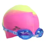 Набор для плавания, 2 предмета: очки, шапочка, цвета МИКС  - фото 16