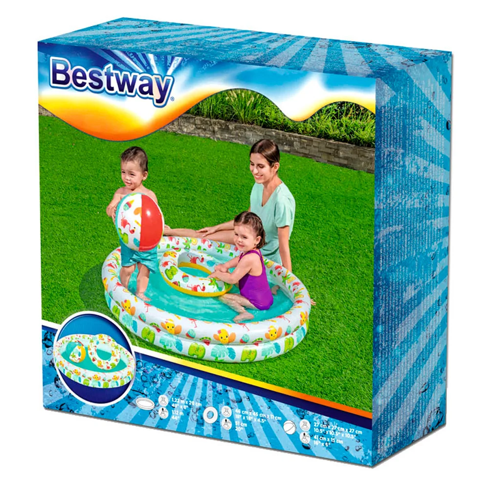 Детский надувной бассейн Bestway 51124 - фото 6