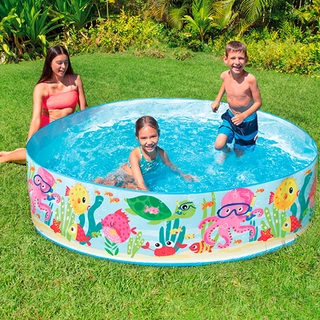 Бассейн с жёсткой стенкой детский Intex 56452NP