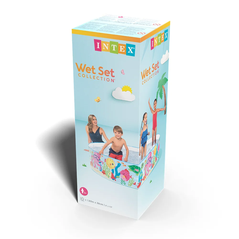 Бассейн с жёсткой стенкой детский Intex 56452NP - фото 3