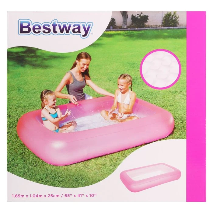Детский надувной бассейн Bestway 51115 165х104х25см, 102л - фото 3