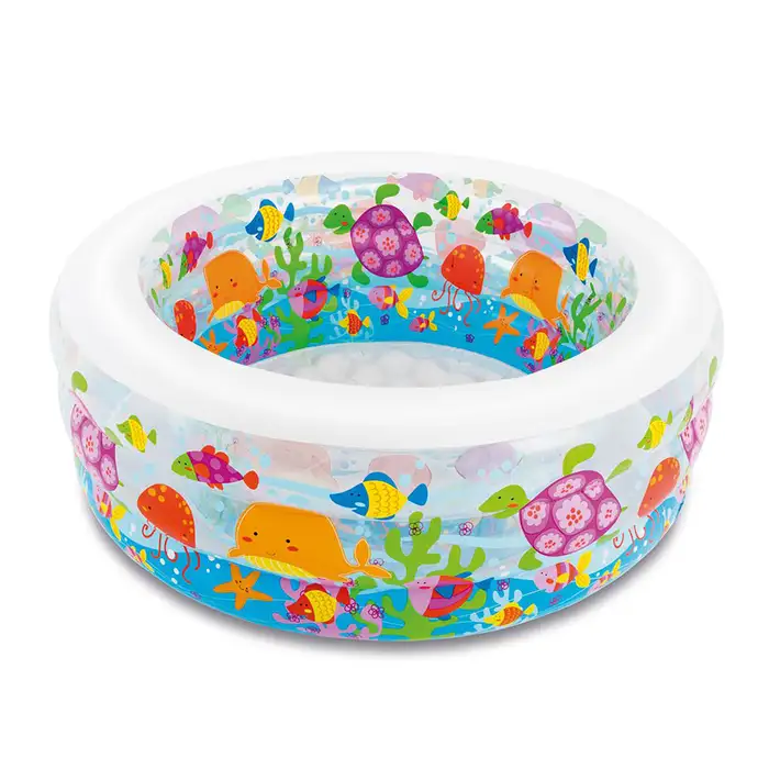 Детский надувной бассейн Intex 58480NP Аквариум 152х56см, 400л
