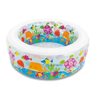 Детский надувной бассейн Intex 58480NP Аквариум 152х56см, 400л