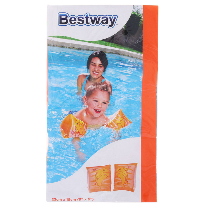 Нарукавники для плавания «Фрукты», 23 х 15 см, 3-6 лет, цвет МИКС Bestway 