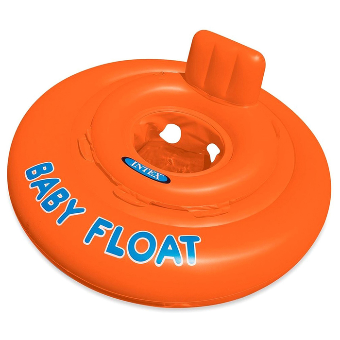 Круг для плавания с сиденьем Baby float, d=76 см, от 1-2 лет 56588EU INTEX 