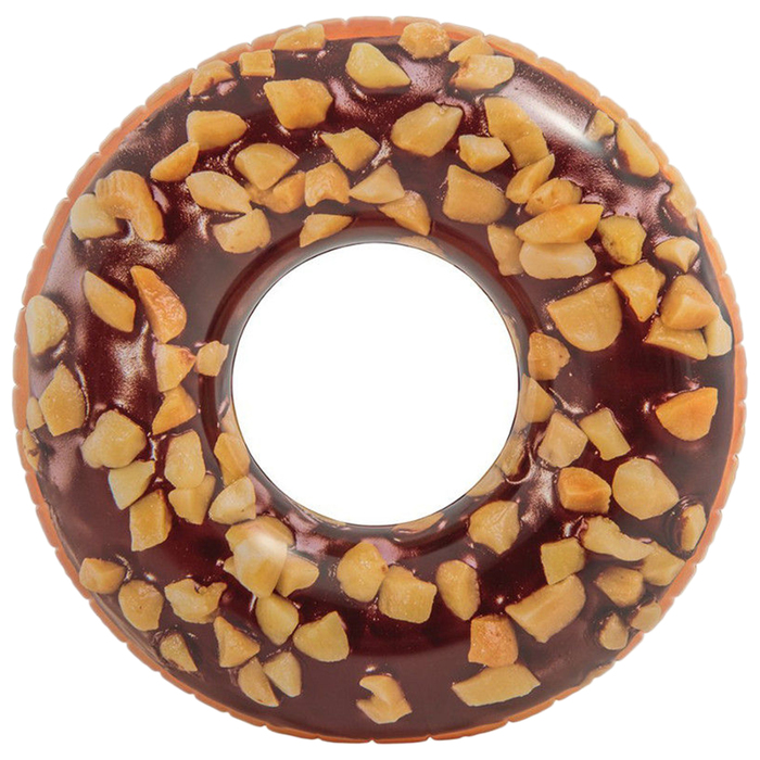 Круг для плавания «Пончик», шоколадный, d= 114 см, от 9+ 56262NP INTEX 