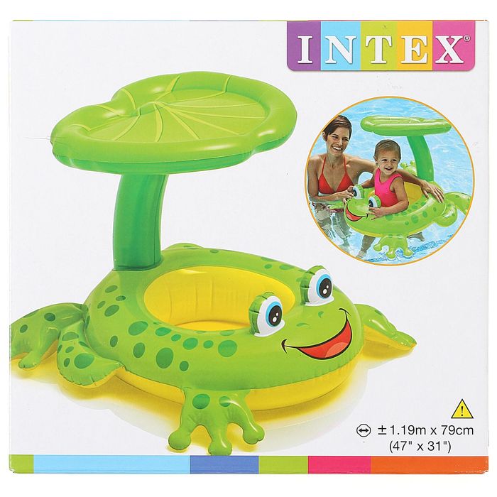 Надувная игрушка для плавания «Лягушка», от 1 года 56584NP INTEX 