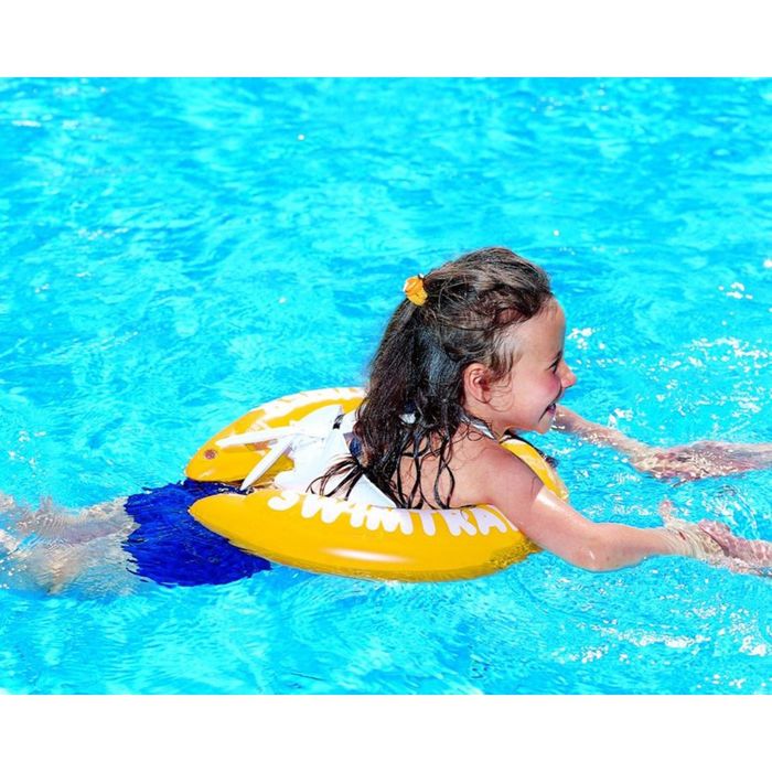 Надувной круг Swimtrainer «Classic», цвет жёлтый, от 4 до 8 лет 