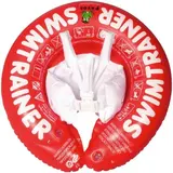 Надувной круг Swimtrainer «Classic», цвет красный, от 3 месяцев до 4 лет 