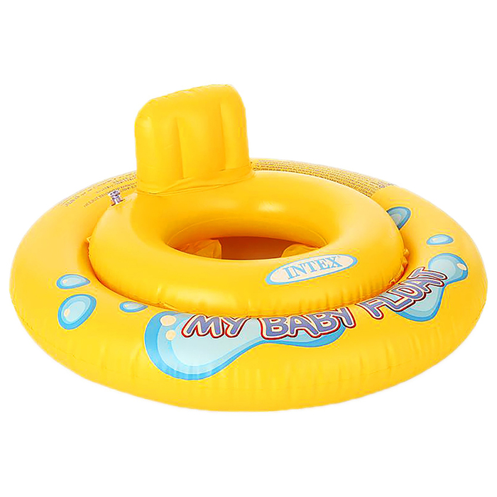 Круг для плавания с сиденьем My baby float, d=67см, 1+ 59574NP INTEX 