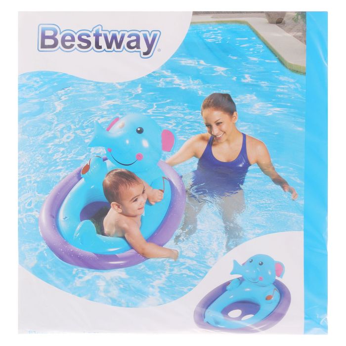 Круг для плавания с сиденьем «Животные», от 1 до 3 лет, цвет МИКС 