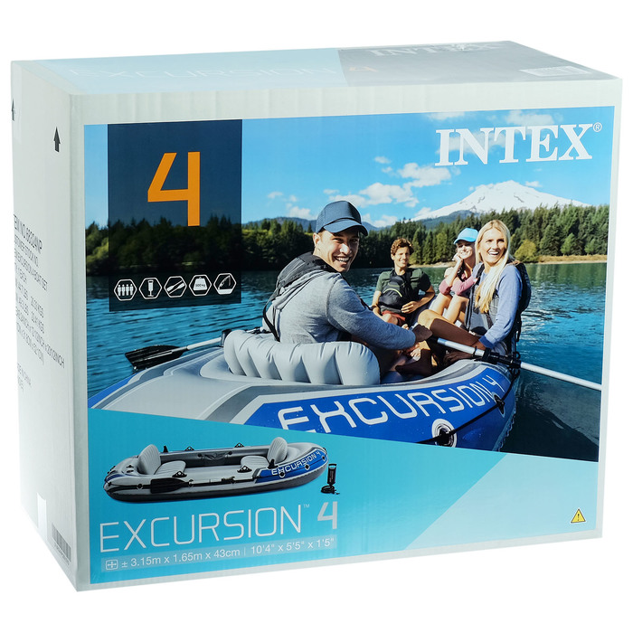 Лодка Intex  Excursion 4 (68324NP)