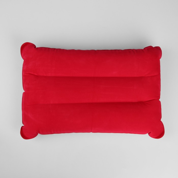 Подушка дорожная, надувная, цвета МИКС 