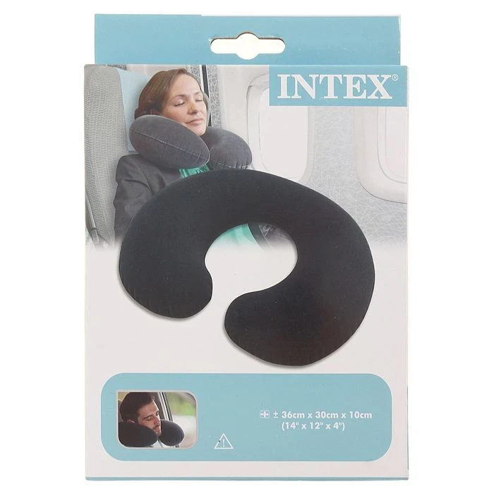 Подушка надувная INTEX Travel 36х30х10 см 68675 - фото 2