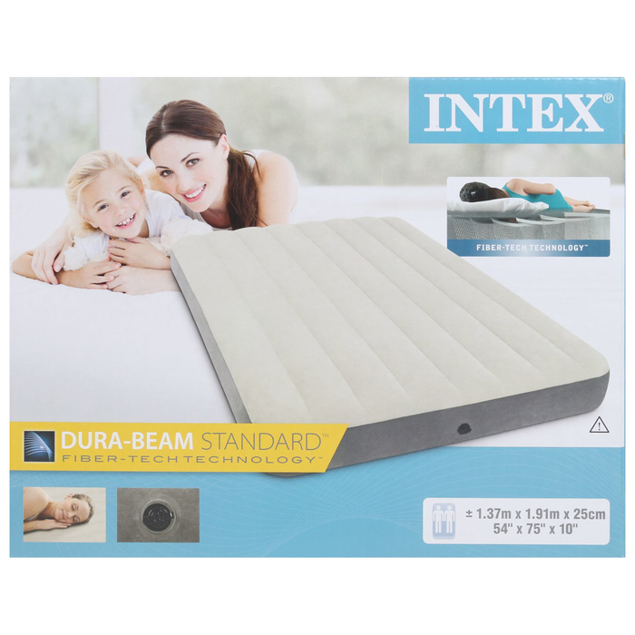 Кровать надувная Deluxe Full, 137х191х25 см INTEX 